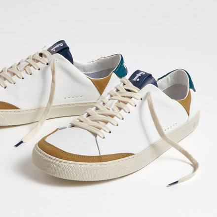 Barefoot sneakers - Lemon Deep Teal - Front view