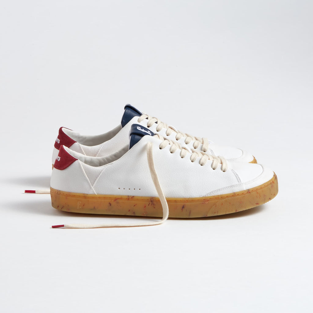 Barefoot sneakers - Lemon Indigo - side view