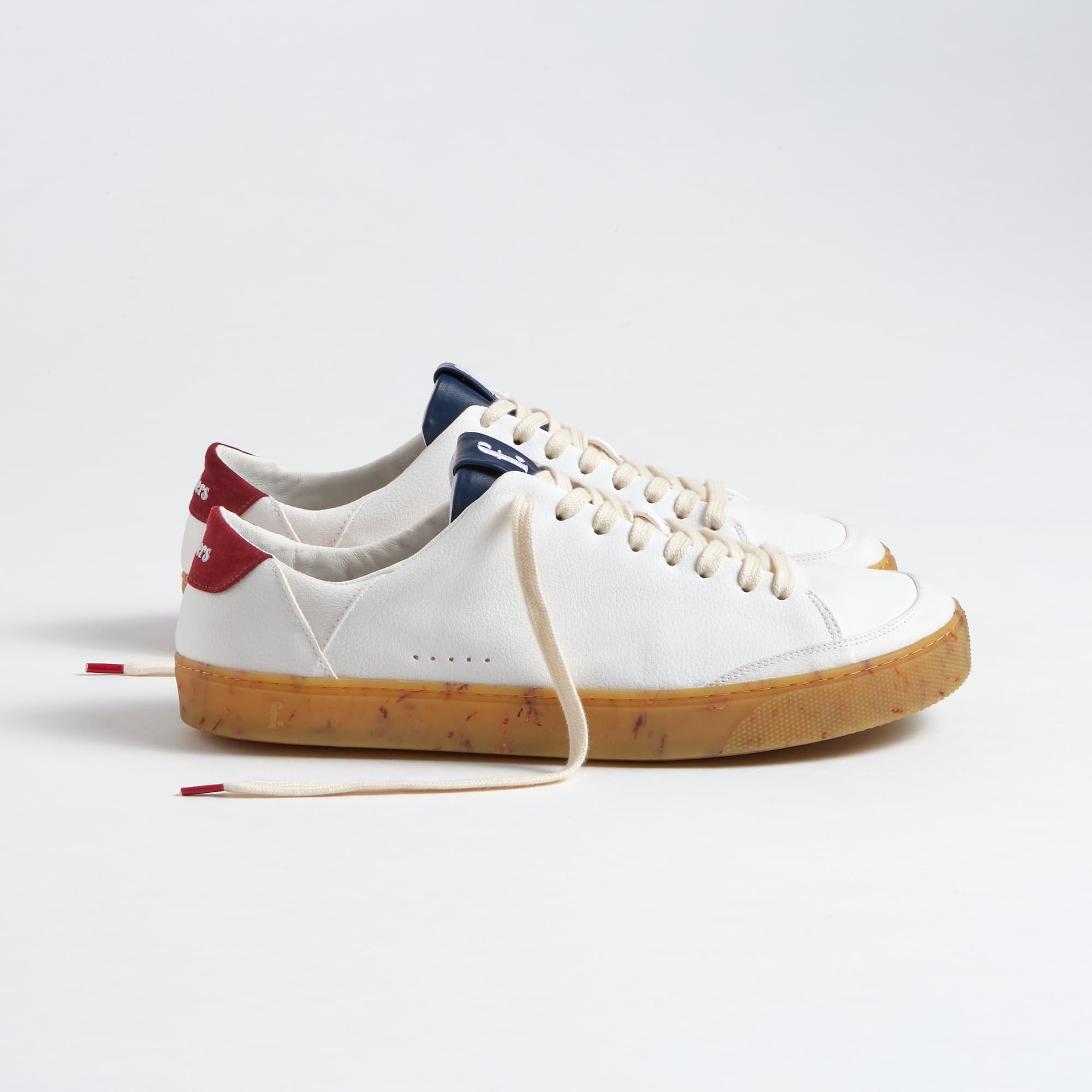 Barefoot sneakers - Lemon Indigo - side view