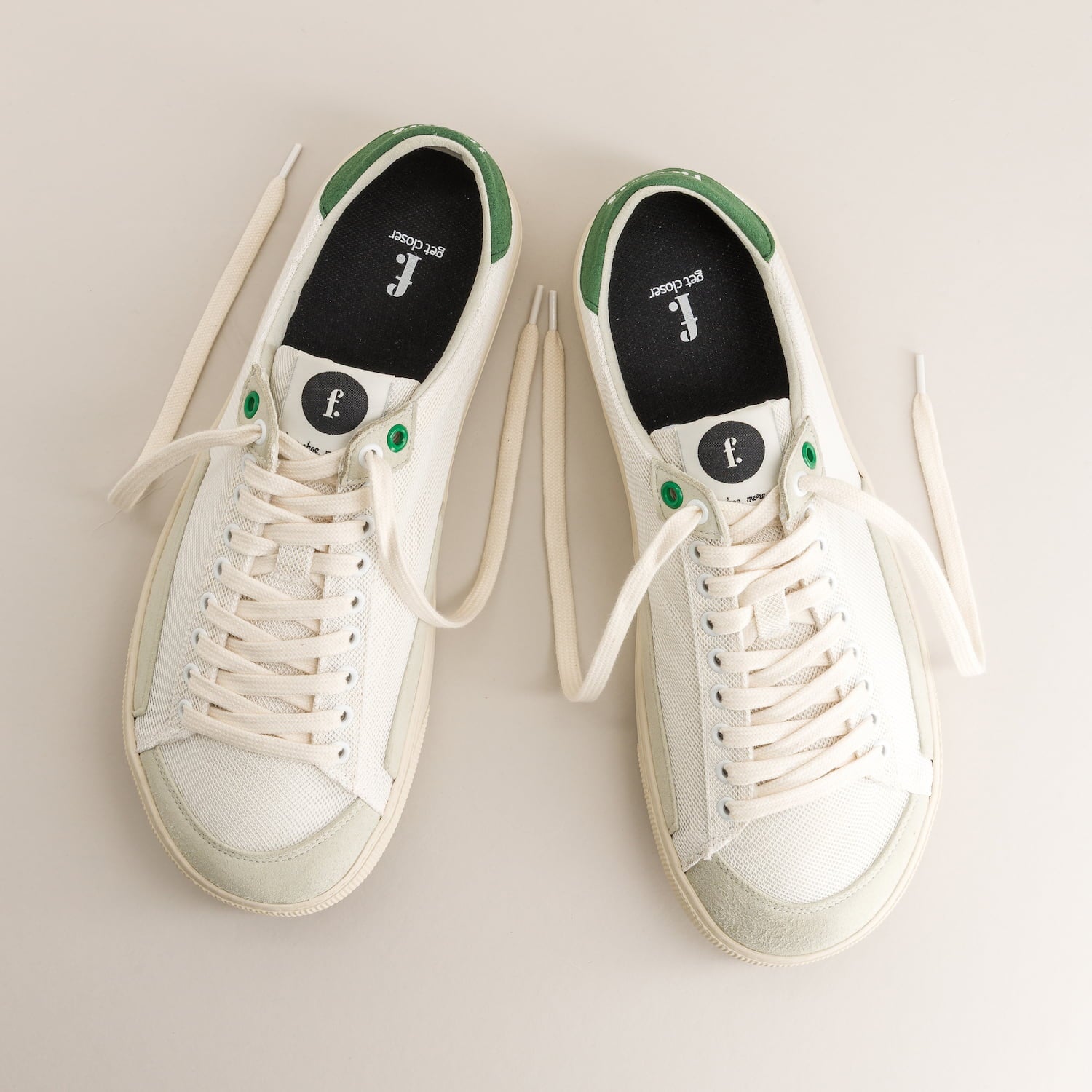 Barefoot sneakers Peach Mesh Erba - top view